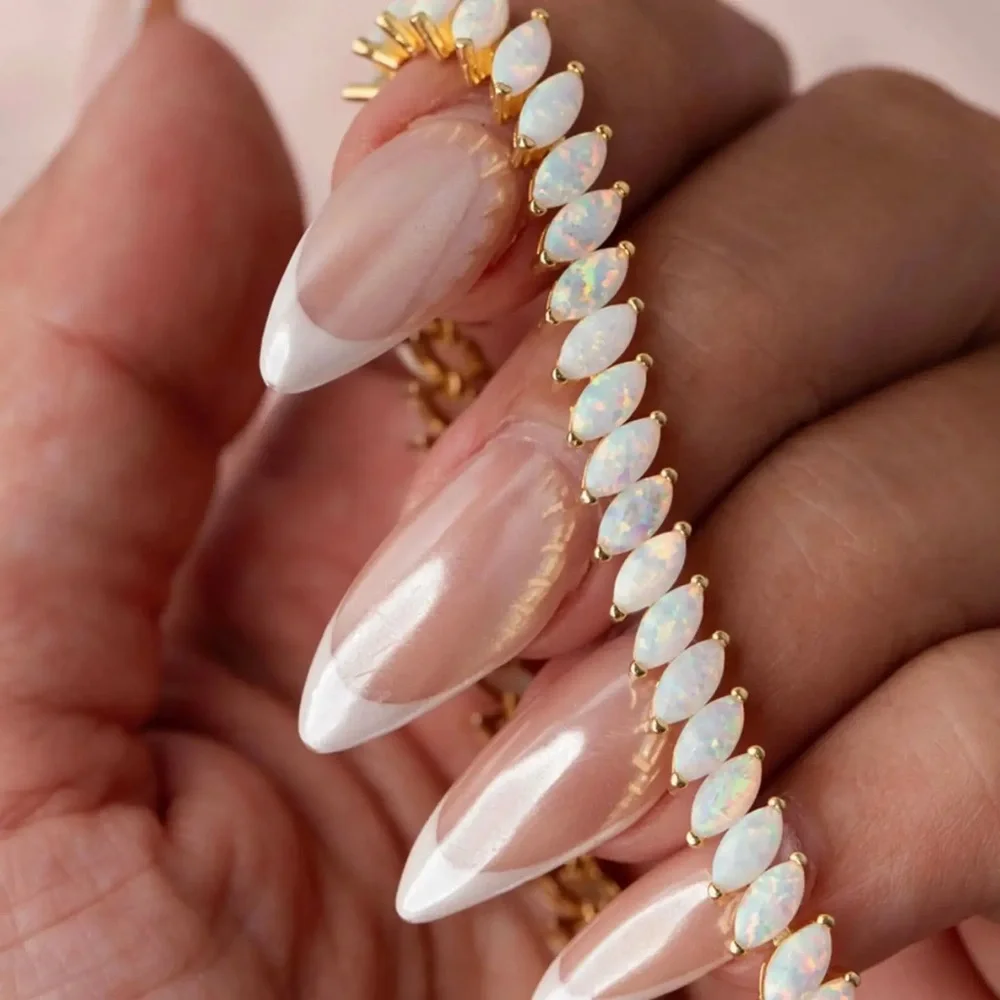 SOLD La Kaiser Opal Fiare Tennis Bracelet - Picture 4 of 4